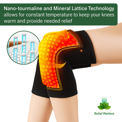 Premium heated knee pads made from soft, breathable fabric with adjustable straps and USB power – durable, safe, and comfortable for daily use.