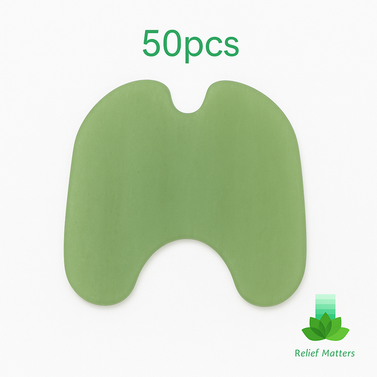 Herbal knee patches providing natural heat therapy for joint pain relief and relaxation – supports circulation and soothes stiffness from Relief Matters.